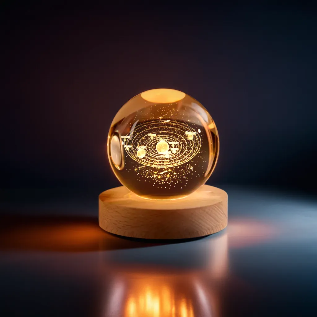 Spherishine™ Crystal Sphere Lamp